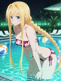 [Kurohime] アリス（ナイトプール）[AI Generated]