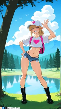 [WienerGens] Link invites you on a hike [AI Generated]