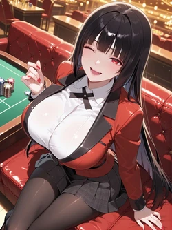 [YamiMa3.0] Yumeko Jabami 賭ケグルイ_蛇喰夢子 [AI Generated]