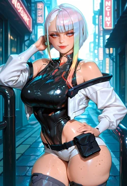 [Lora Art] (AI Generated) - Lucyna Kushinada (Cyberpunck)