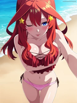 Itsuki Nakano | The Quintessential Quintuplets (FULL)(Set 09)[artkoikoi] [AI Generated]
