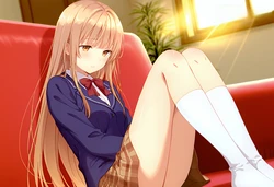 椎名真昼ちゃんのおもちゃでエッチ [AI Generated]