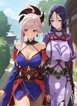 [Rametaki][AI generated]2026-05-11 Raikou x Musashi