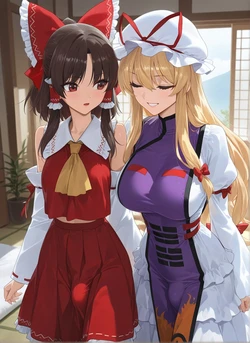 [Rametaki][AI generated]2026-05-07 Reimu x Yukari