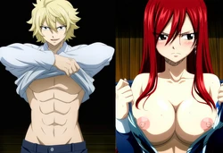 erza×jerome 22pics [AI Generated]