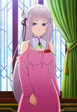 SecreArt Emilia - Re:zero [AI Generated]