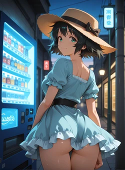 [Revy Neon] Mayuri+Shiina (Steins Gate) [AI Generated]