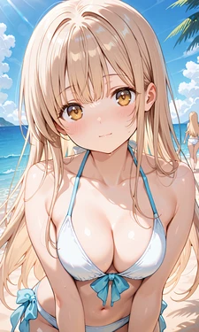 椎名真昼ちゃん海でえっち [AI Generated]