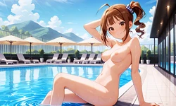 横山奈緒ちゃんプールでヌード [AI Generated]