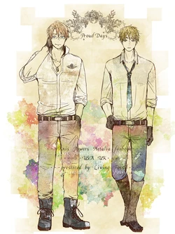 [Living Fossil (ise)] Proud Days (Axis Powers Hetalia) [Digital]