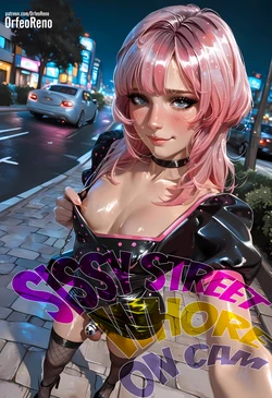 Exhibitionist Sissy Slut on Cam [AI Generated]