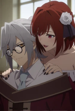 [Pixiv] Rひつじ/R Hitsuji (1989974) - Eliza Nosferat x Workner Norgram [AI Generated]