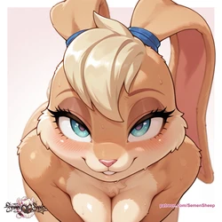 [SemenSheep] Between Breaths #0001: Lola Bunny [AI Generated]