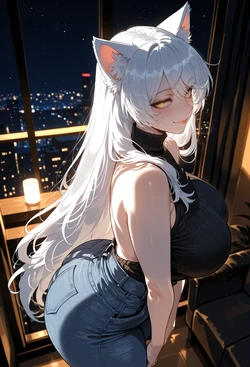 [Miyu] Black Hanekawa: Mischief Tonight [AI Generated]