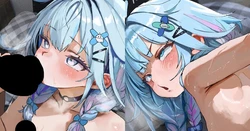 [ディッコ] 水宮枢のデカチンフェラハードなかだしセックスCG集❤ (ホロライブ)