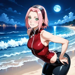 (Patreon - WaifuRain) Sakura Haruno Tentacles - Opening (AI Generated)