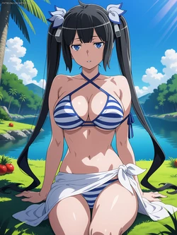 Hestia | Is It Wrong to Try to Pick Up Girls in a Dungeon? (FULL)(Set 09)[artkoikoi] [AI Generated]