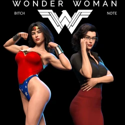 Wonder Woman-BITCH NOTE 【English 3D Comic】