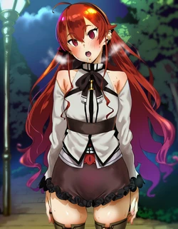 [O3_aiArt] ハード目ヒプノプレイされちゃっているエリス・グレイラット [AI Generated]