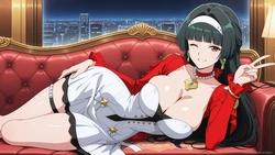 Evelyn Chevalier & Astra Yao - Zenless Zone Zero - Wallpaper - artkoikoi [AI Generated]
