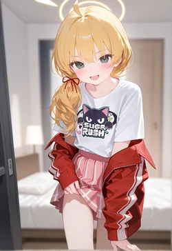 [misoya]-乐队演奏吗？我出麦克风。[伊原木好美-碧蓝档案]-(AI Generated)