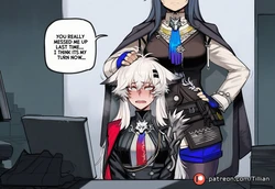[Tillian] Lappland the Decadenza x Texas the Omertosa (Arknights) [AI GENERATED] - FULL SET