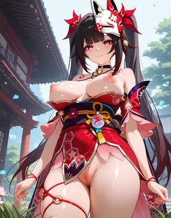 [AI Generated] Sparkle 花火 花火(スターレイル)