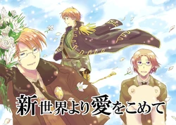 [Yumeuta (Naka Mikana)] Shinsekai yori Ai o Komete (Axis Powers Hetalia) [Digital]