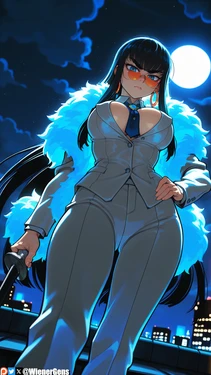 [WienerGens] Satsuki aura farms on the rooftop (Kill la Kill) [AI Generated]