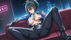 (Wallpaper) Zhu Yuan - artkoikoi [AI Generated]