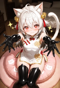 猫猫求抱抱 [AI Generated]