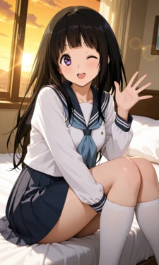 [JONJON] Eru Chitanda ① 千反田える [AI Generated]