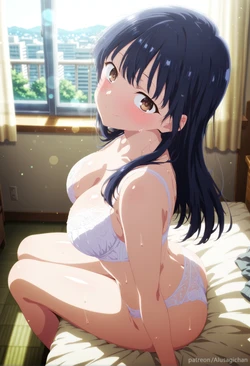 [AIusagichan] 僕の心のヤバイやつ 山田 杏奈  The Dangers in My Heart Anna Yamada [AI Generated]