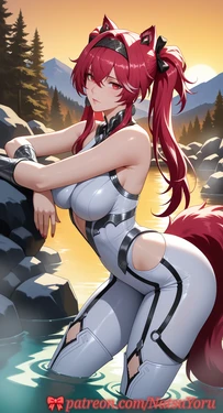 [NatsuYoru] Lupa (Wuthering Waves) [AI Generated]