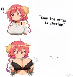 "Your bra strap is showing" compilation