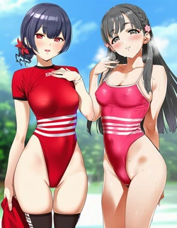 [O3_aiArt] パコられたくてあなたのお家にお邪魔しちゃう小早川紗枝＆杜野凛世 [AI Generated]