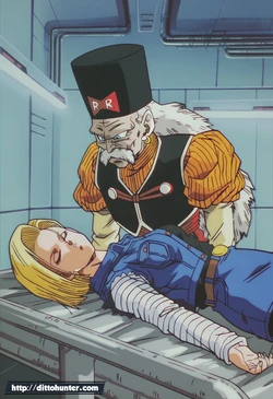 [Ditto Seeker] Android 18 & Dr Gero (Dragon Ball Z) A Secret Encounter in the Lab [AI Generated]
