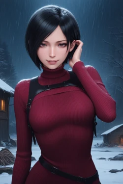 Tap-Tap Legends (Adult games 18+) Game Photo Gallery - Ada Wong Clicker [AI Generated]