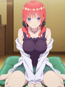 Nino Nakano - The Quintessential Quintuplets (Set 07) - artkoikoi [AI Generated]