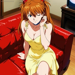 Asuka Langley Souryuu - Neon Genesis Evangelion (Set 04) - artkoikoi [AI Generated]
