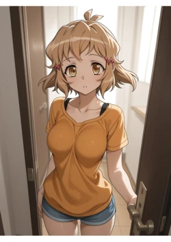 [Symphogear]   - Visitor And Hibiki  [AI Generated]