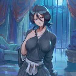 [SunGodManGa]  Rukia Kuchiki 306p [Ai Generated]