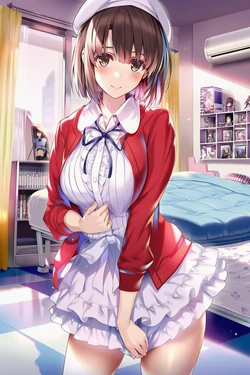[ベル] [bell_ai_art] Saekano - Katou Megumi [AI Generated]
