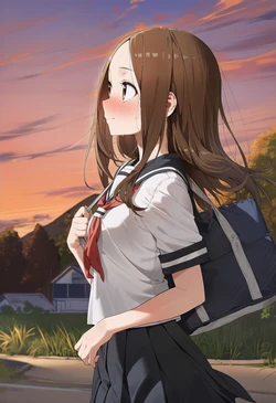 [Noi] 帰り道で犯される高木さん  [AI Generated]