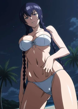 Saeko Busujima H.S.O.D Extras by Geroin ya [AI Generated]