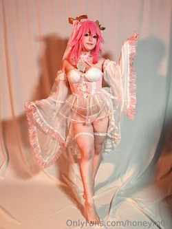 Mikumikuuu - Bride Yae Miko