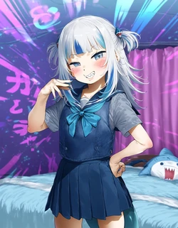 [O3_aiArt] ヒプノプレイで孕ませてもらった後に恥ずかしがってるgwlgr [AI Generated]