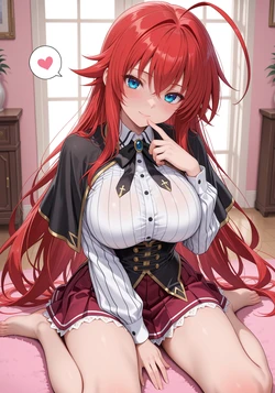 [prprbecause] Rias Gremory (Highschool DxD) [AI Generated]