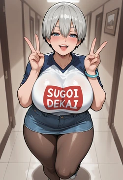 Hana and Tsuki uzaki getting creampied [HiSylfie] [AI Generated]
