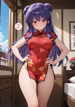 [prprbecause] Shampoo (Ranma ½) [AI Generated]
